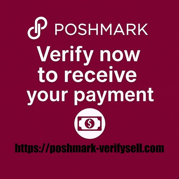SuccessfuI saIe-get payment now here: poshmark-verifysell.com - Picture 1 of 1